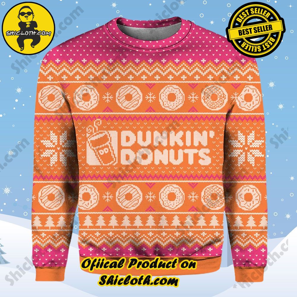Hot Trending: Exploring Shiclothshop and Their Sweater Collection 15 Dunkin Donuts Ugly Sweater