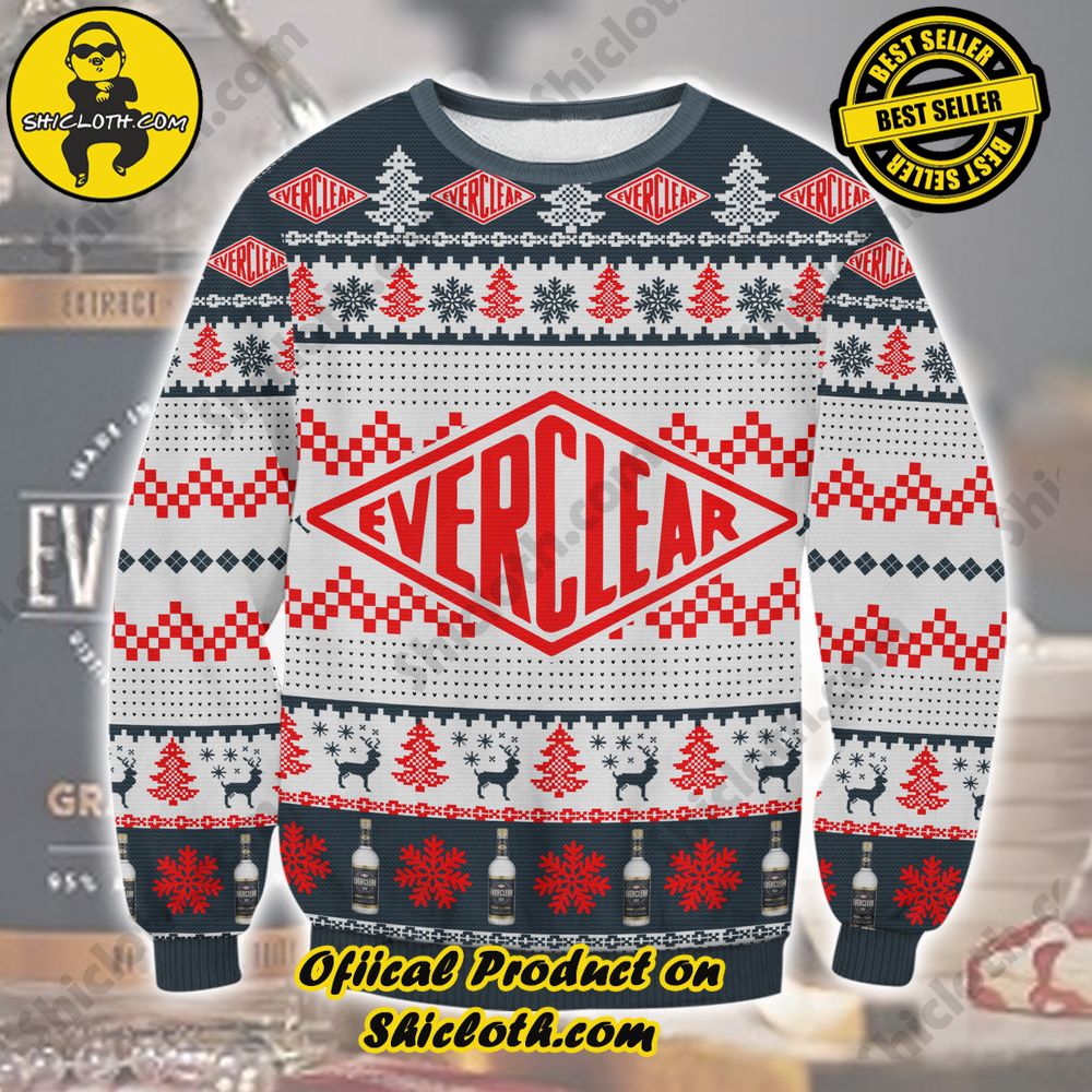 Unveiling Festive Delight: Shiclothshop's Unique Collection of Ugly Christmas Sweaters 16 Everclear Ugly Christmas Sweater