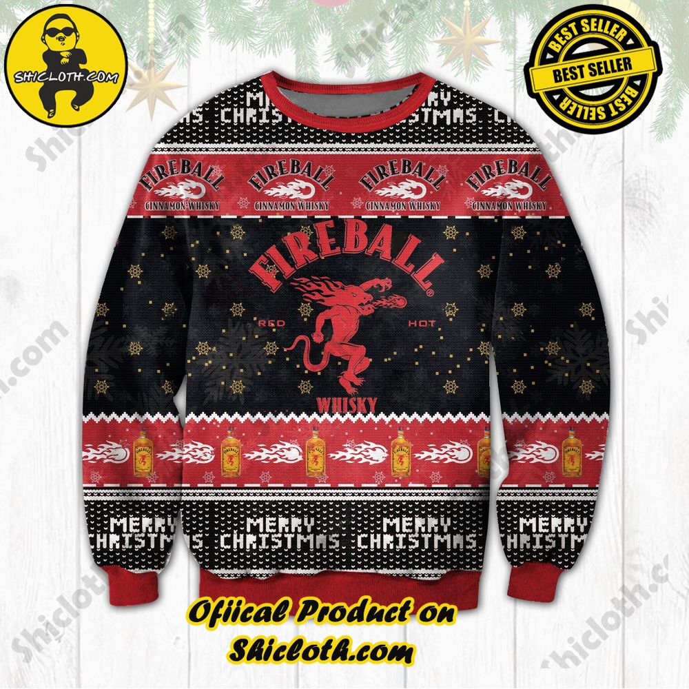 Hot Trending: Exploring Shiclothshop and Their Sweater Collection 17 Fireball Ugly Sweater