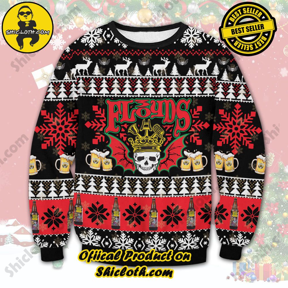 Shiclothshop's Ugly Sweater - A meaningful gift for family and loved ones. 19 Floyds Ugly Christmas Sweater