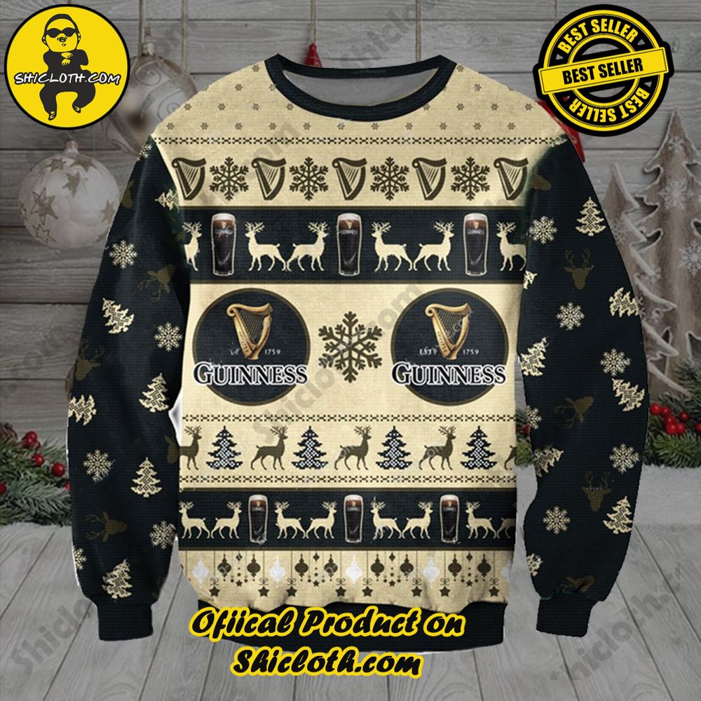 Hot Trending: Exploring Shiclothshop and Their Sweater Collection 22 Guinness Ugly Sweater
