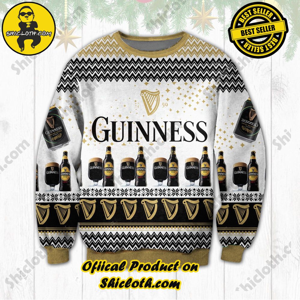 Hot Trending: Exploring Shiclothshop and Their Sweater Collection 23 Guinness Ugly Sweater