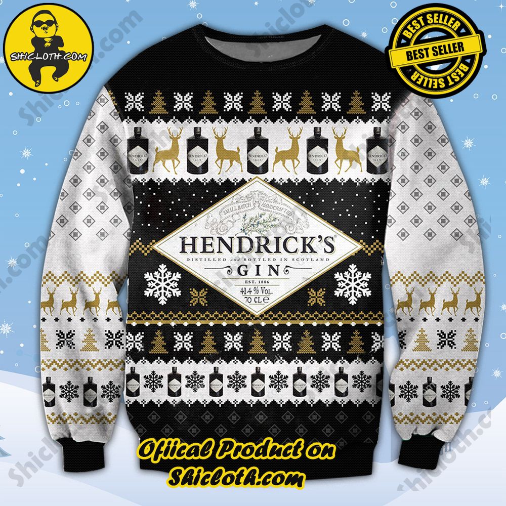 Hot Trending: Exploring Shiclothshop and Their Sweater Collection 24 Hendrick’s Gin Ugly Sweater