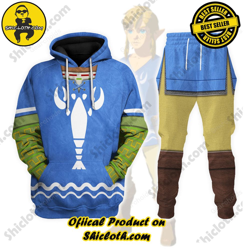 The Legendary Style: Unveiling the Allure of Shiclothshop's 'The Legend of Zelda' Outfit Costume Collection 5 Hero's Clothes - Wind Waker Attire New Unisex Hoodie Sweatshirt T-shirt Sweatpants Cosplay