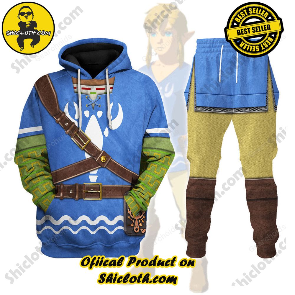 The Legendary Style: Unveiling the Allure of Shiclothshop's 'The Legend of Zelda' Outfit Costume Collection 6 Hero's Clothes - Wind Waker Attire Unisex Hoodie Sweatshirt T-shirt Sweatpants Cosplay