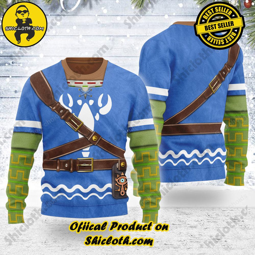 Unveiling the Allure of Shiclothshop's 'The Legend of Zelda' Outfit Costume Collection 6 Heros Clothes Wind Waker Themed Costume Unisex Christmas Wool Sweater