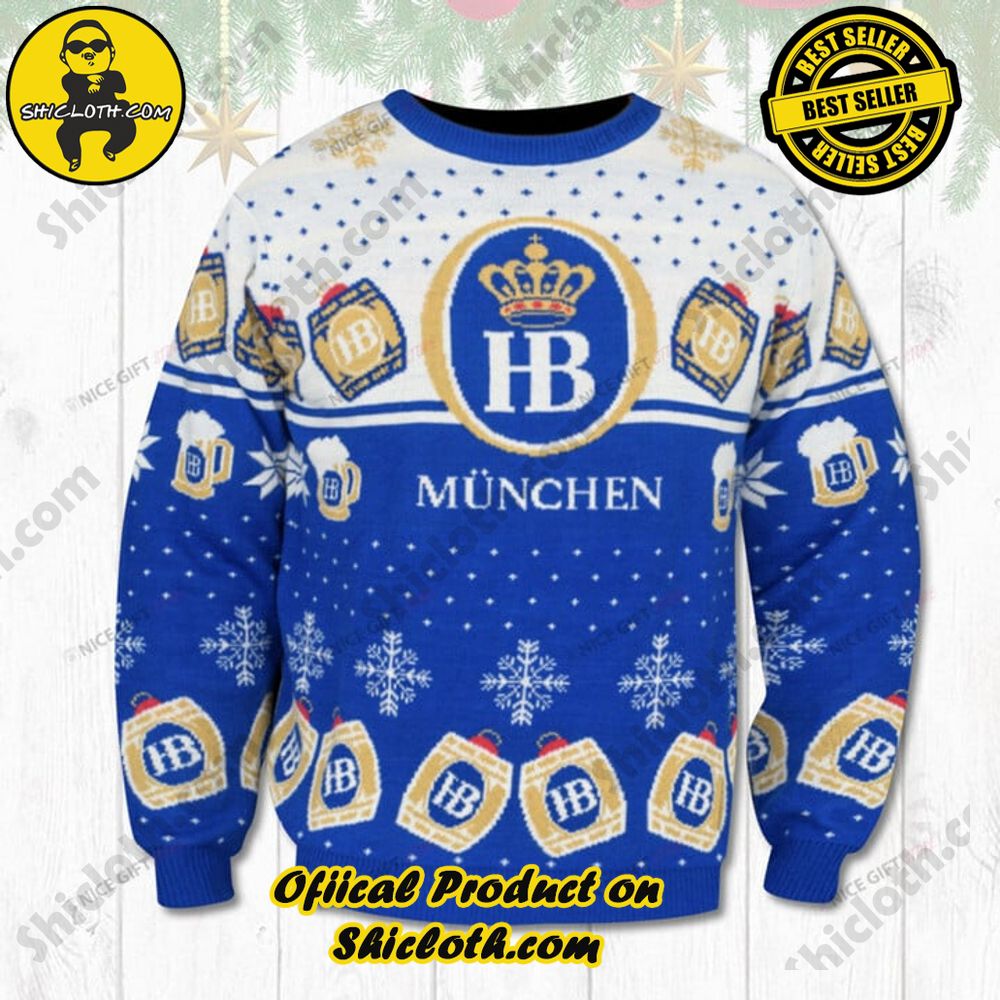 Best Seller Shiclothshop's Unique Collection of Ugly Christmas Sweaters 83 Hofbrau Munchen Ugly Christmas Sweater