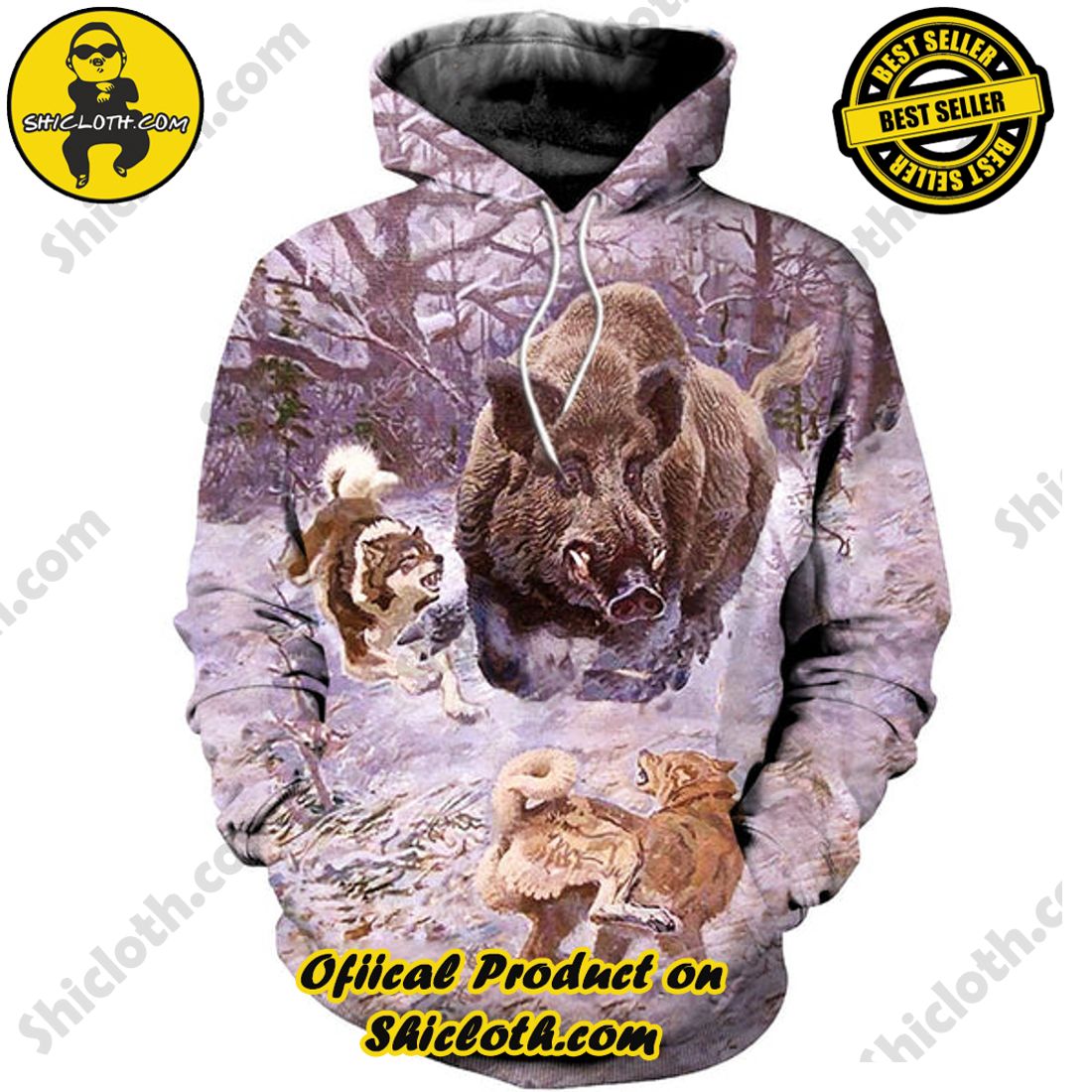 Hunting 3D All Over Print Hoodie