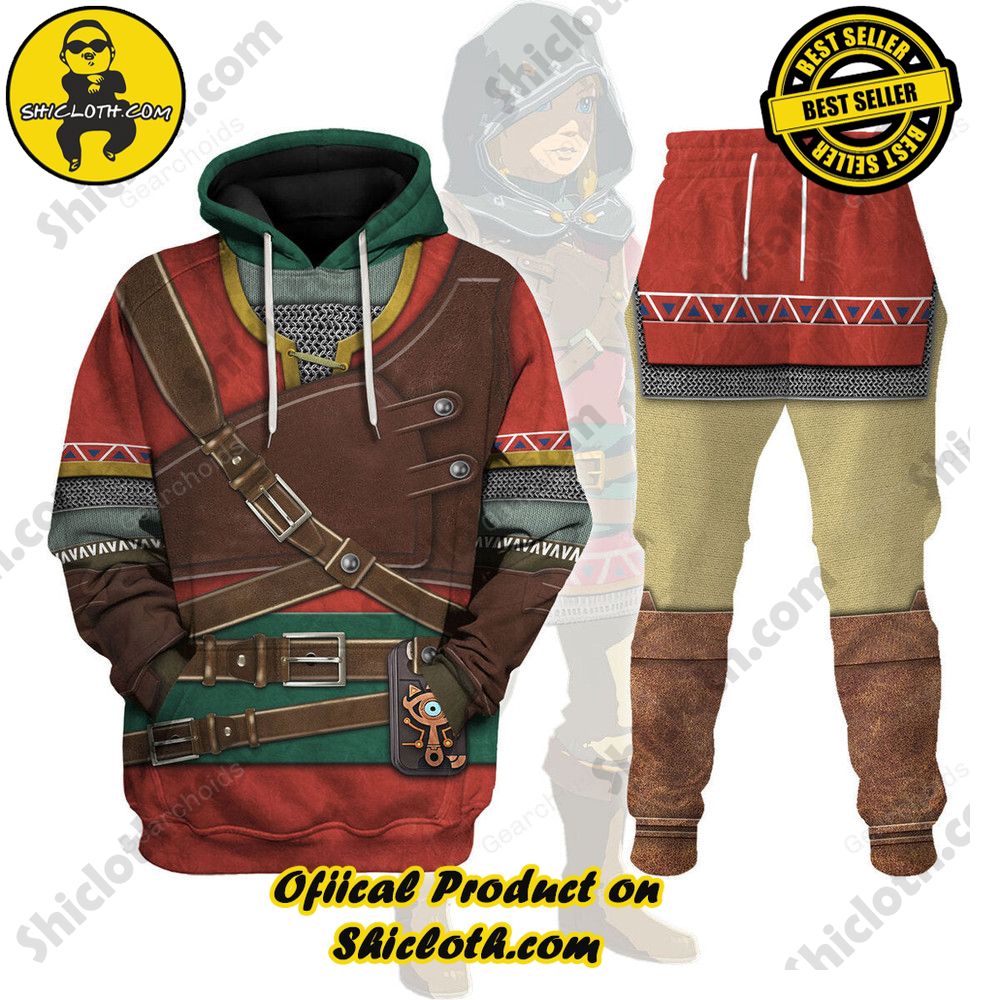 The Legendary Style: Unveiling the Allure of Shiclothshop's 'The Legend of Zelda' Outfit Costume Collection 8 Hylian Armor Unisex Hoodie Sweatshirt T-shirt Sweatpants Cosplay