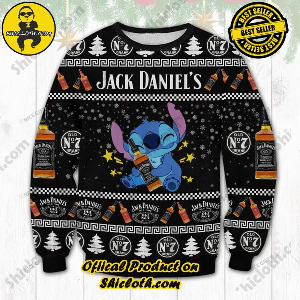 Best Seller Shiclothshop's Unique Collection of Ugly Christmas Sweaters 92 Jack Daniel's Ugly Christmas Sweater