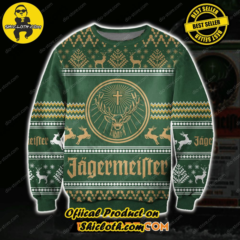 Hot Trending: Exploring Shiclothshop and Their Sweater Collection 25 Jagermeister Ugly Sweater