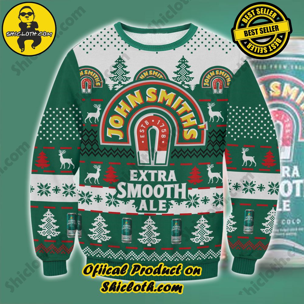 Shiclothshop's Ugly Sweater - A meaningful gift for family and loved ones. 26 John Smith is Ugly Christmas Sweater