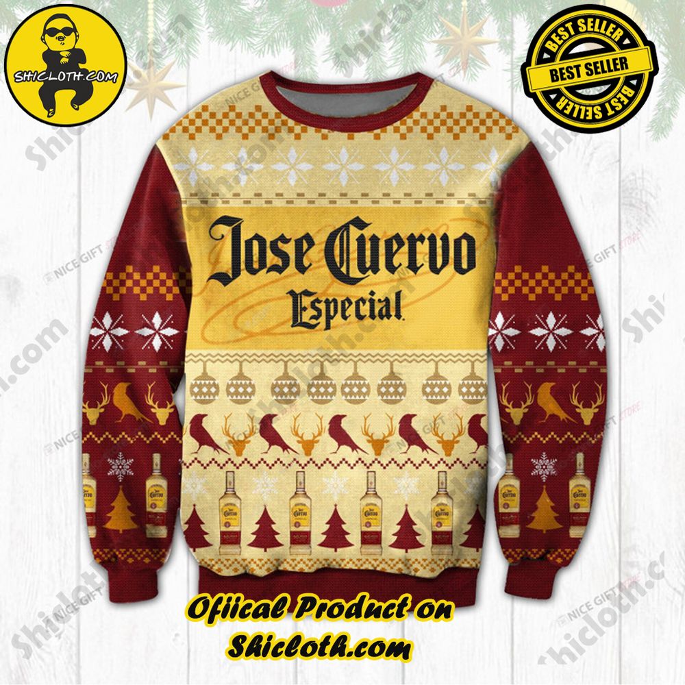 Limited Edition Christmas Sweaters from Shiclothshop 2 Jose Cuervo Ugly Christmas Sweater