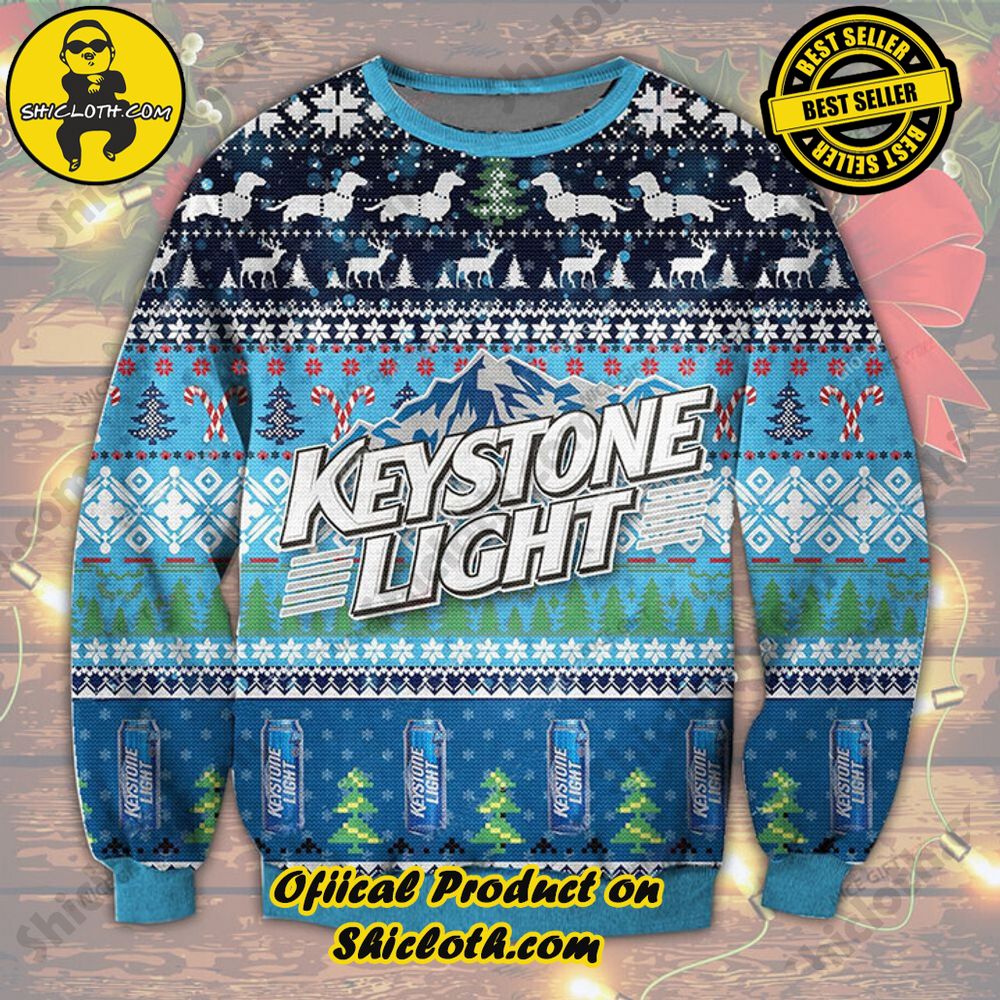 Limited Edition Christmas Sweaters from Shiclothshop 3 Keystone Light Ugly Christmas Sweater