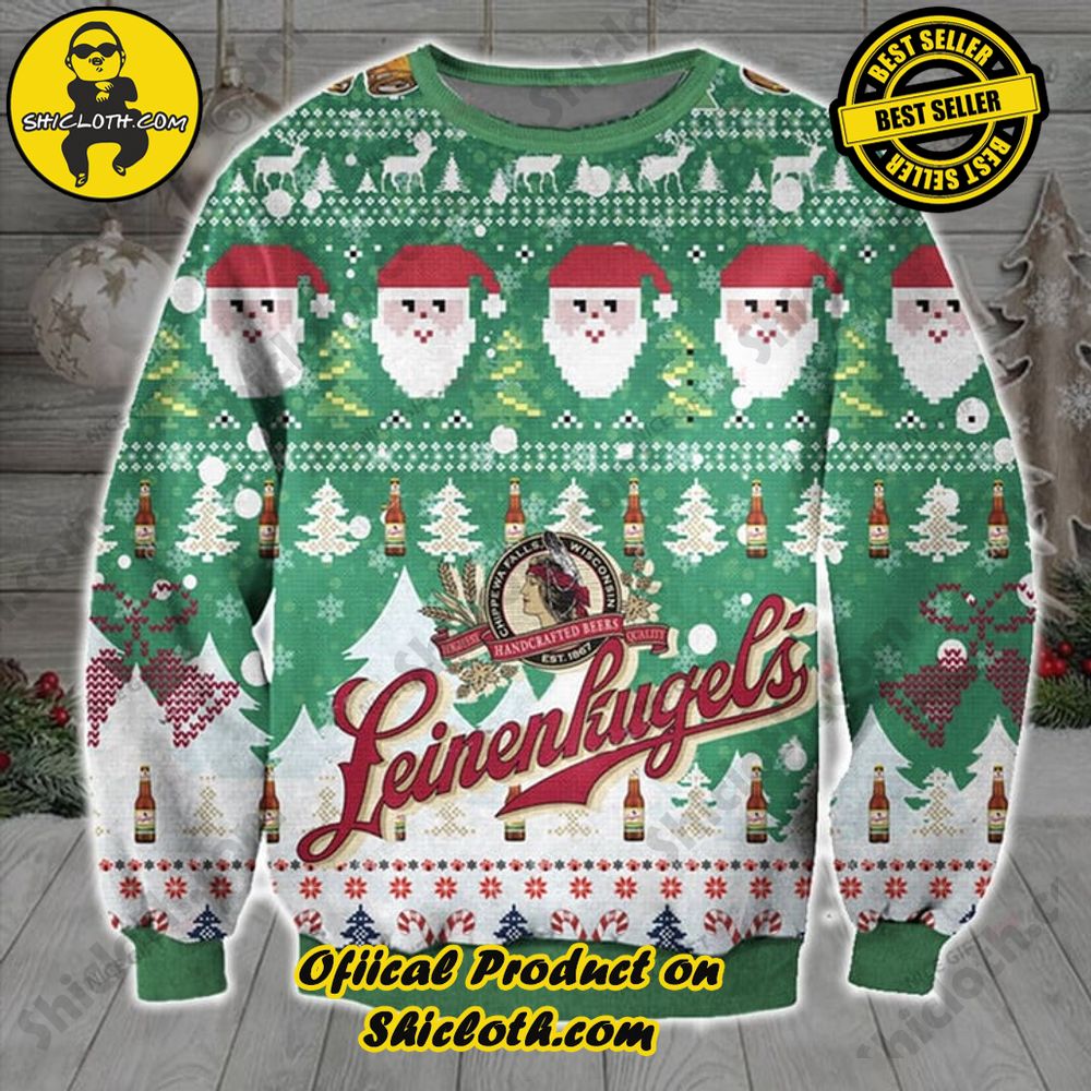 Limited Edition Christmas Sweaters from Shiclothshop 8 Leinenkugel's Ugly Sweater Version 1