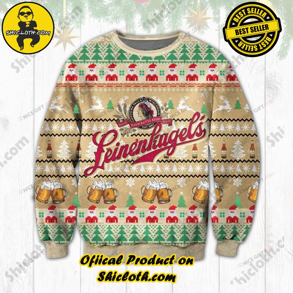 Limited Edition Christmas Sweaters from Shiclothshop 9 Leinenkugel's Ugly Sweater Version 2