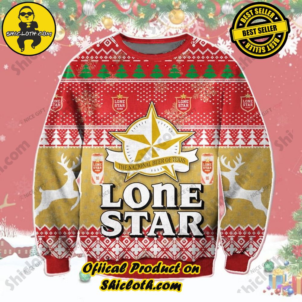 Limited Edition Christmas Sweaters from Shiclothshop 10 Lone Star Ugly Christmas Sweater