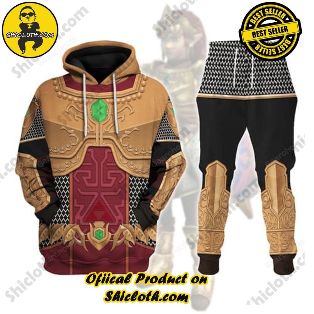 Limited Edition Shiclothshop's Legend of Zelda Outfit Costume Affordable and High-Quality 12 Magic Armor - Twilight Princess Link Attire Unisex Hoodie Sweatshirt T-shirt Sweatpants Cosplay