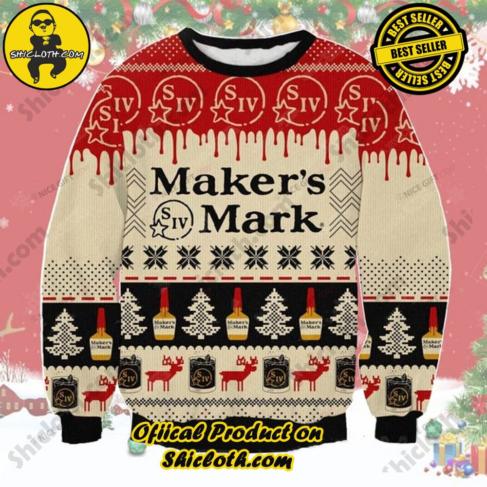 Limited Edition Christmas Sweaters from Shiclothshop 11 Maker's Mark Ugly Sweater