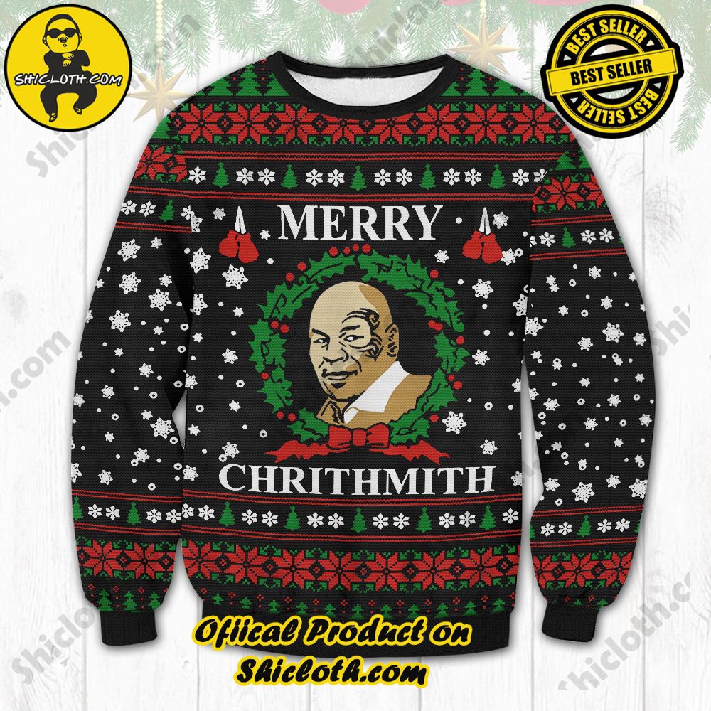 Hot Trending: Exploring Shiclothshop and Their Sweater Collection 28 Mike Tyson Merry Chrithmith Ugly Sweaters