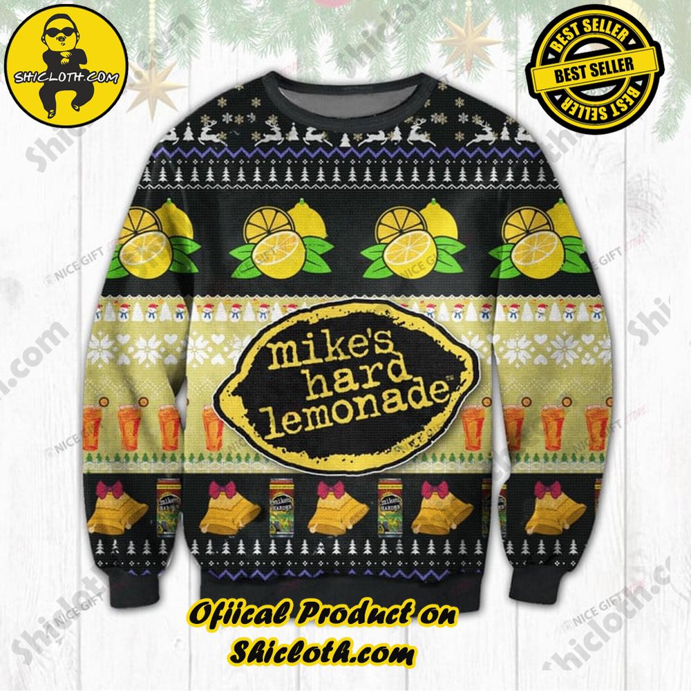 Limited Edition Christmas Sweaters from Shiclothshop 16 Mike's Hard Lemonade Ugly Christmas Sweater