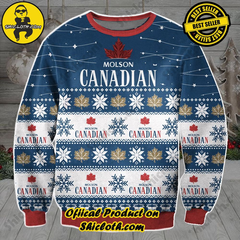 Hot Trending: Exploring Shiclothshop and Their Sweater Collection 30 Molson Canadian Ugly Sweater