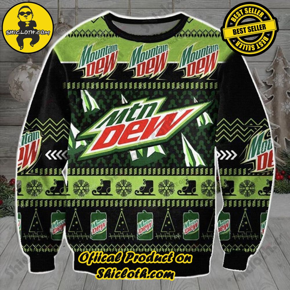 Limited Edition Christmas Sweaters from Shiclothshop 26 Mountain Dew Ugly Christmas Sweater