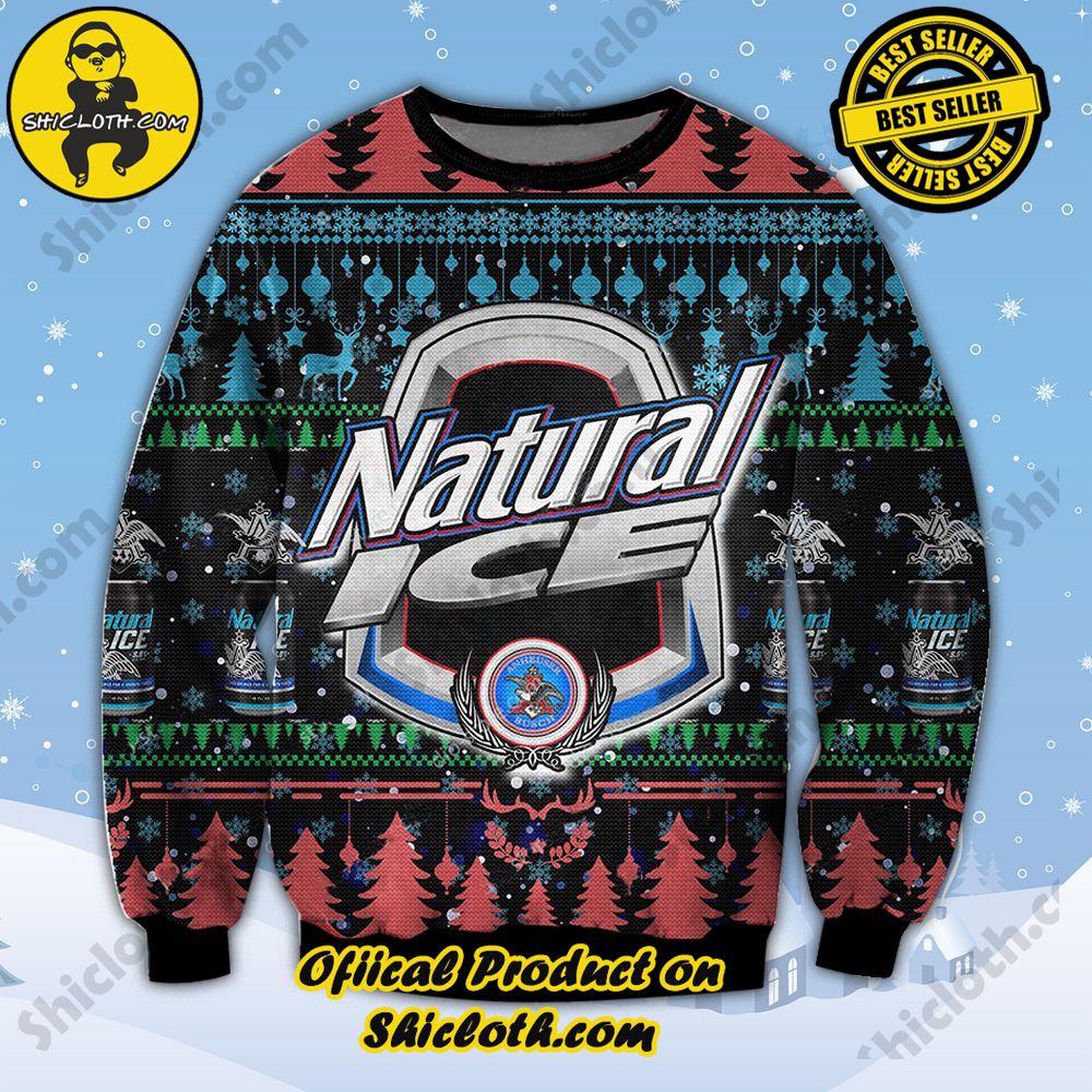 Best Seller Unveiling Festive Delight: Shiclothshop's Unique Collection of Ugly Christmas Sweaters 25 Natural Ice Ugly Christmas Sweater