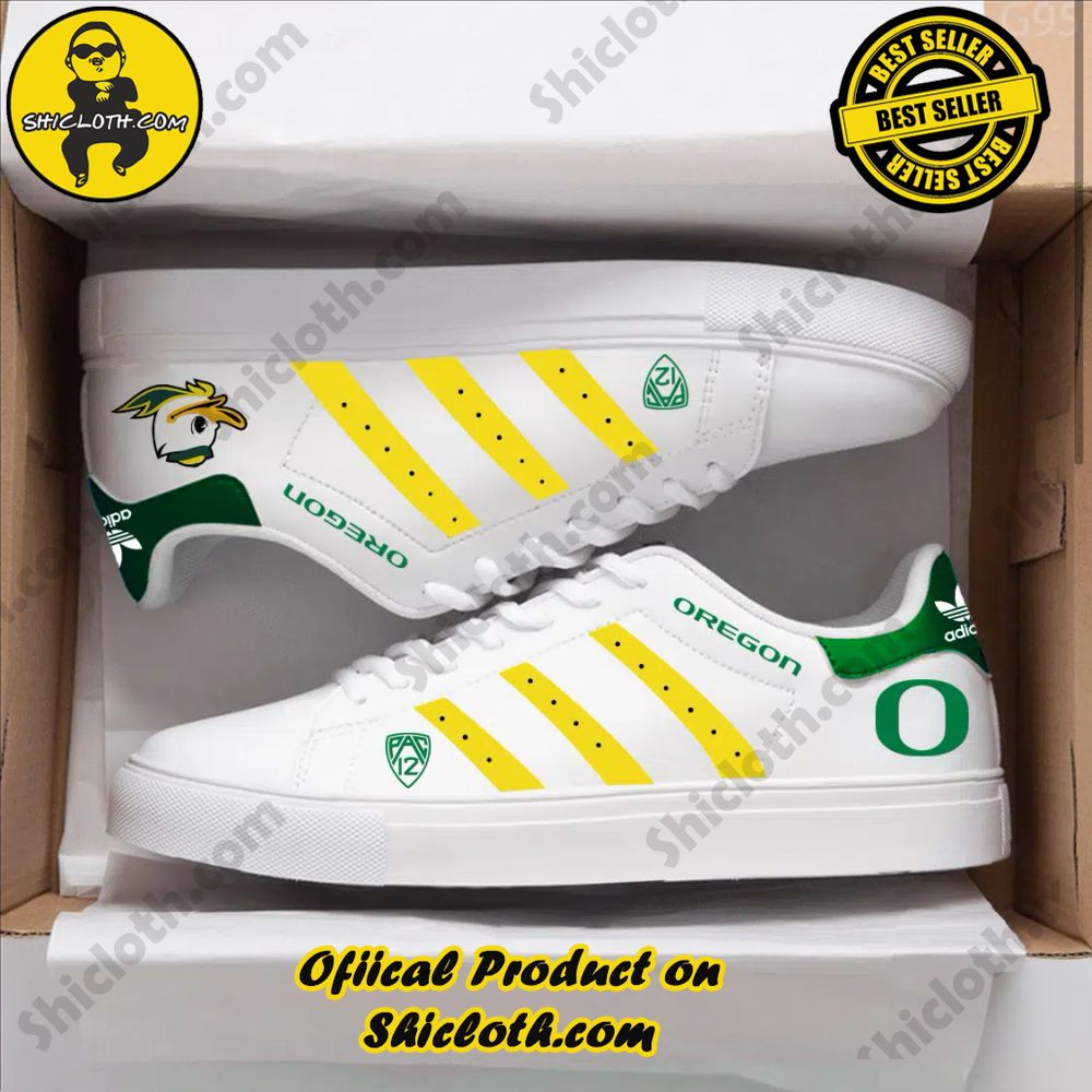 Stan Smith Shoes from Shiclothshop - A meaningful gift for sports enthusiasts. 40 NCAA Oregon State Adidas Stan Smith Shoes