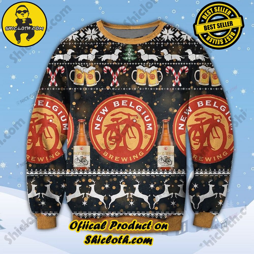 Limited Edition Christmas Sweaters from Shiclothshop 28 New Belgium Brewing Ugly Sweater