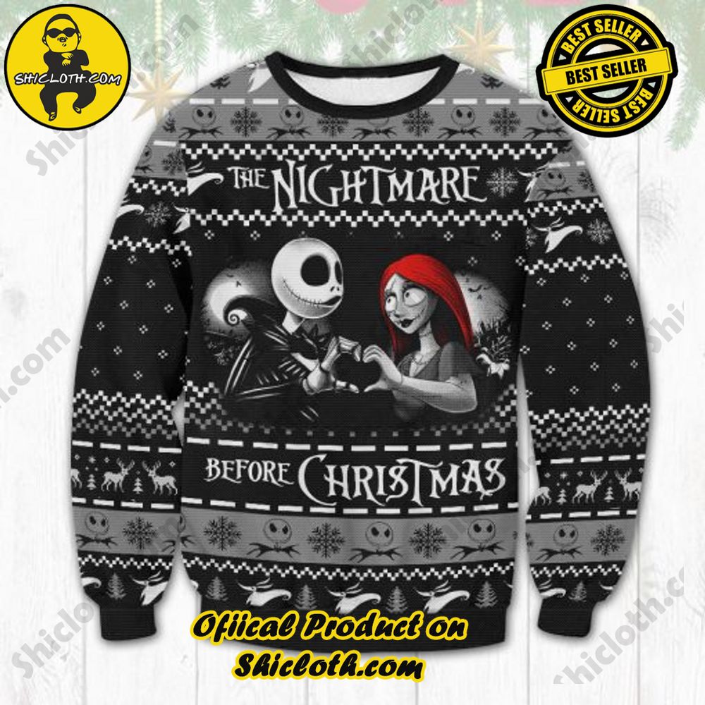 Shiclothshop's Ugly Sweater - A meaningful gift for family and loved ones. 35 Nightmare Xmas Ugly Christmas Sweater