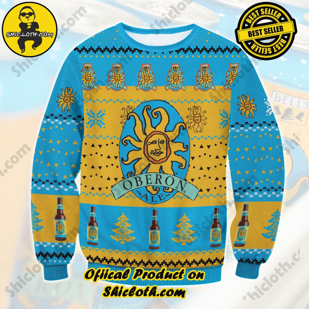 Hot Trending Shiclothshop's Ugly Sweater - A meaningful gift for family and loved ones. 32 Oberon beer Ugly Christmas Sweater