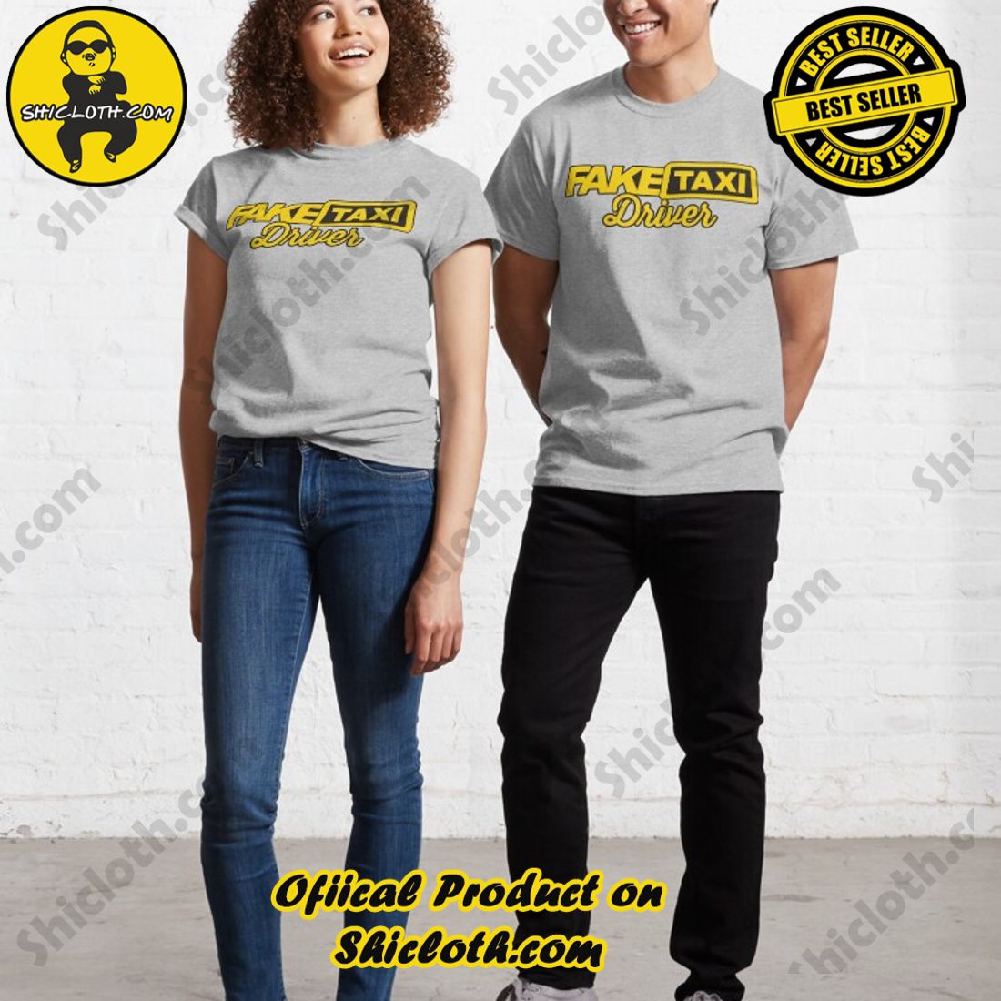Porn Hub Fake Taxi Driver T-shirt classique