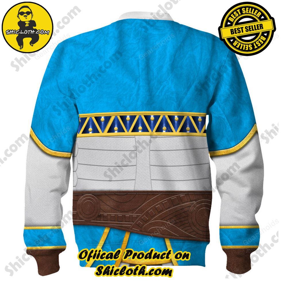 Princess Zelda Attire Unisex Hoodie Sweatshirt T-shirt Sweatpants Cosplay 3 Princess Zelda Attire Unisex Hoodie Sweatshirt T-shirt Sweatpants Cosplay - Image 3