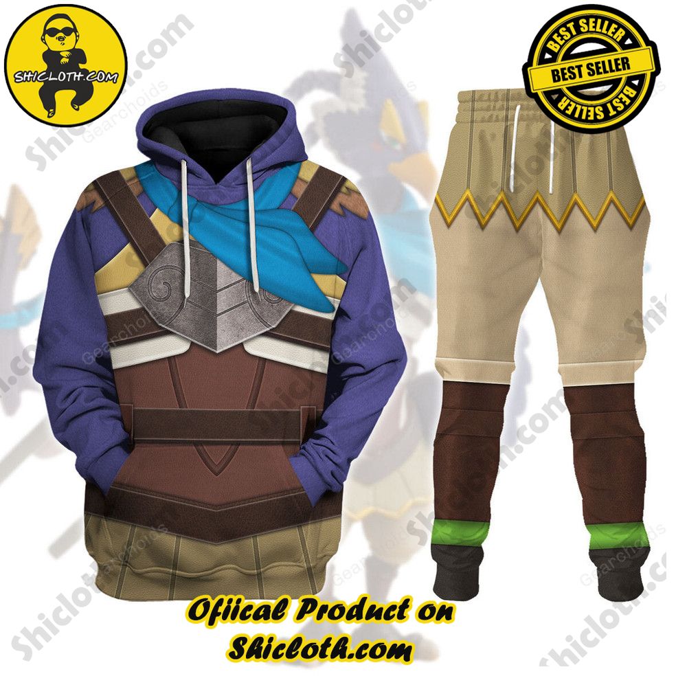 Unveiling the Allure of Shiclothshop's 'The Legend of Zelda' Outfit Costume Collection 22 Revali Costume Unisex Hoodie Sweatshirt T-shirt Sweatpants Cosplay