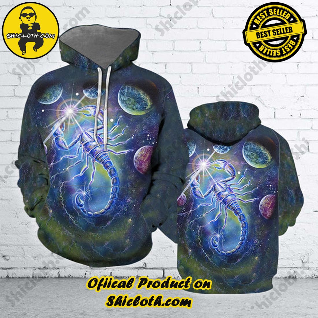 Scorpio 3D All Over Print Hoodie
