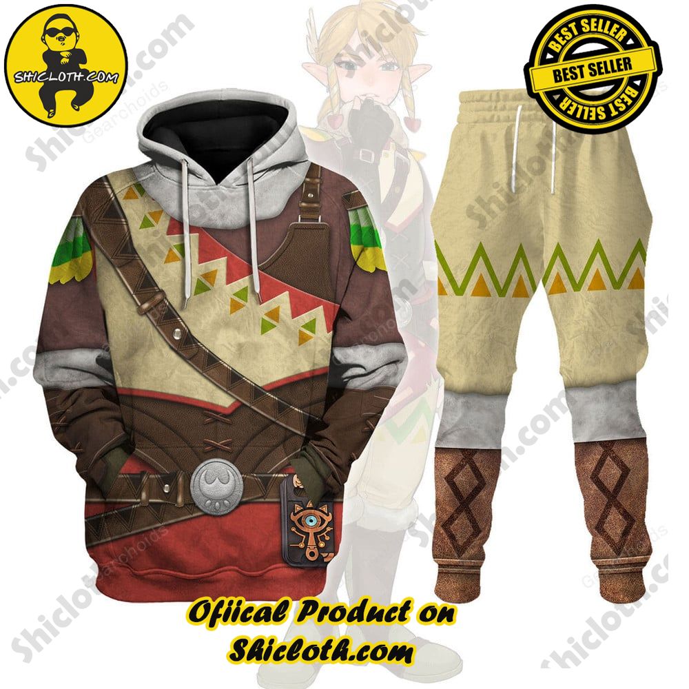 The Legendary Style: Unveiling the Allure of Shiclothshop's 'The Legend of Zelda' Outfit Costume Collection 19 Snowquill Armor Set Link Unisex Hoodie Sweatshirt T-shirt Sweatpants Cosplay