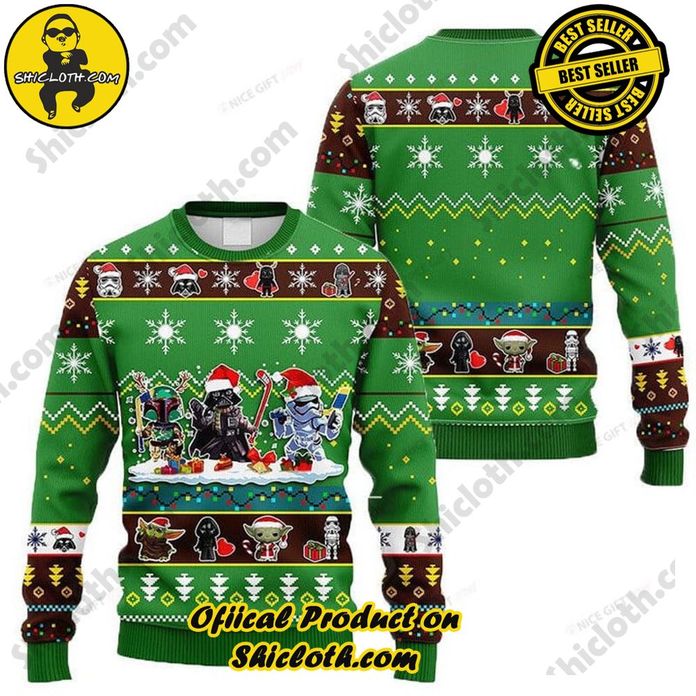 Hot Trending Shicloth's Enchanting Christmas Sweaters 39 Star Wars Christmas Ugly Sweater Version 6