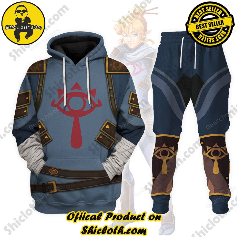 The Legendary Style: Unveiling the Allure of Shiclothshop's 'The Legend of Zelda' Outfit Costume Collection 20 Stealth Set Link Hoodie Sweatshirt T-shirt Sweatpants Cosplay