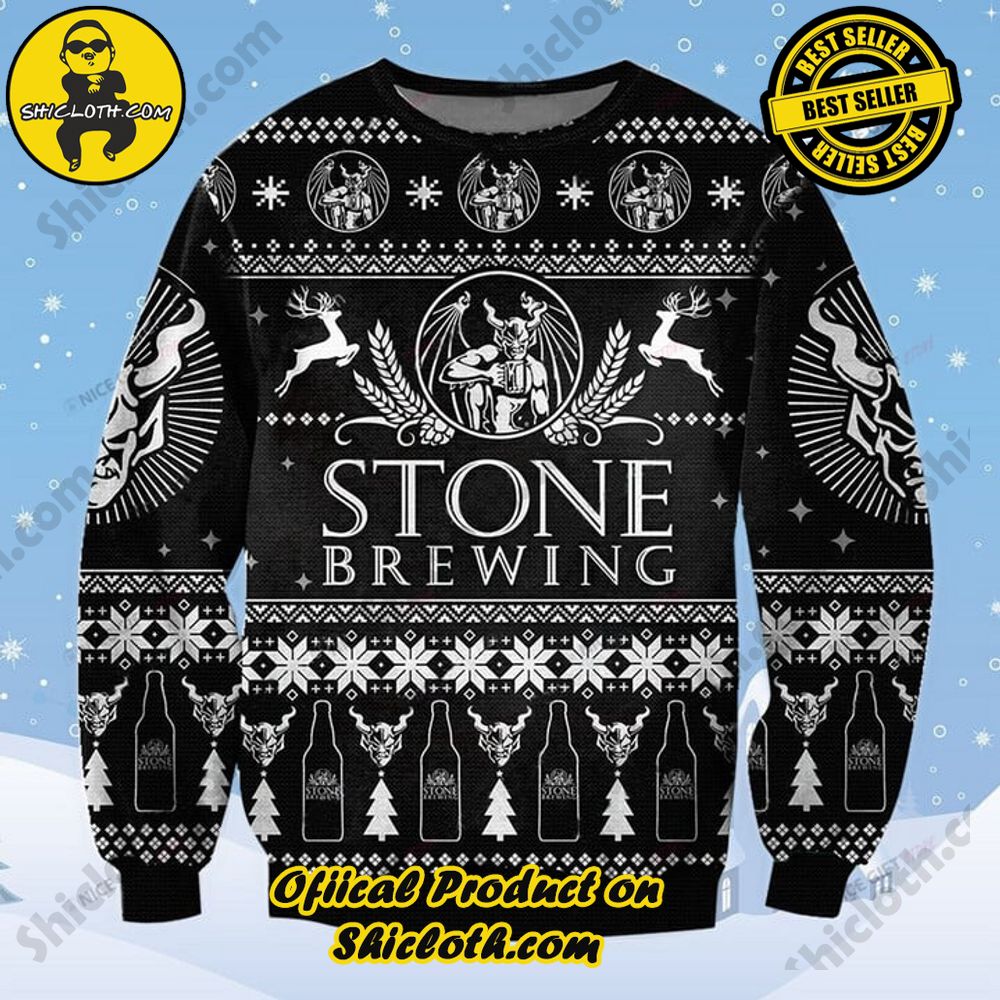 Limited Edition Christmas Sweaters from Shiclothshop 46 Stone Brewing Ugly Christmas Sweater