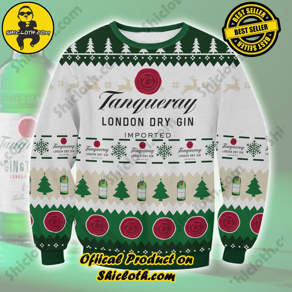 Hot Trending: Exploring Shiclothshop and Their Sweater Collection 39 Tanqueray Ugly Sweater