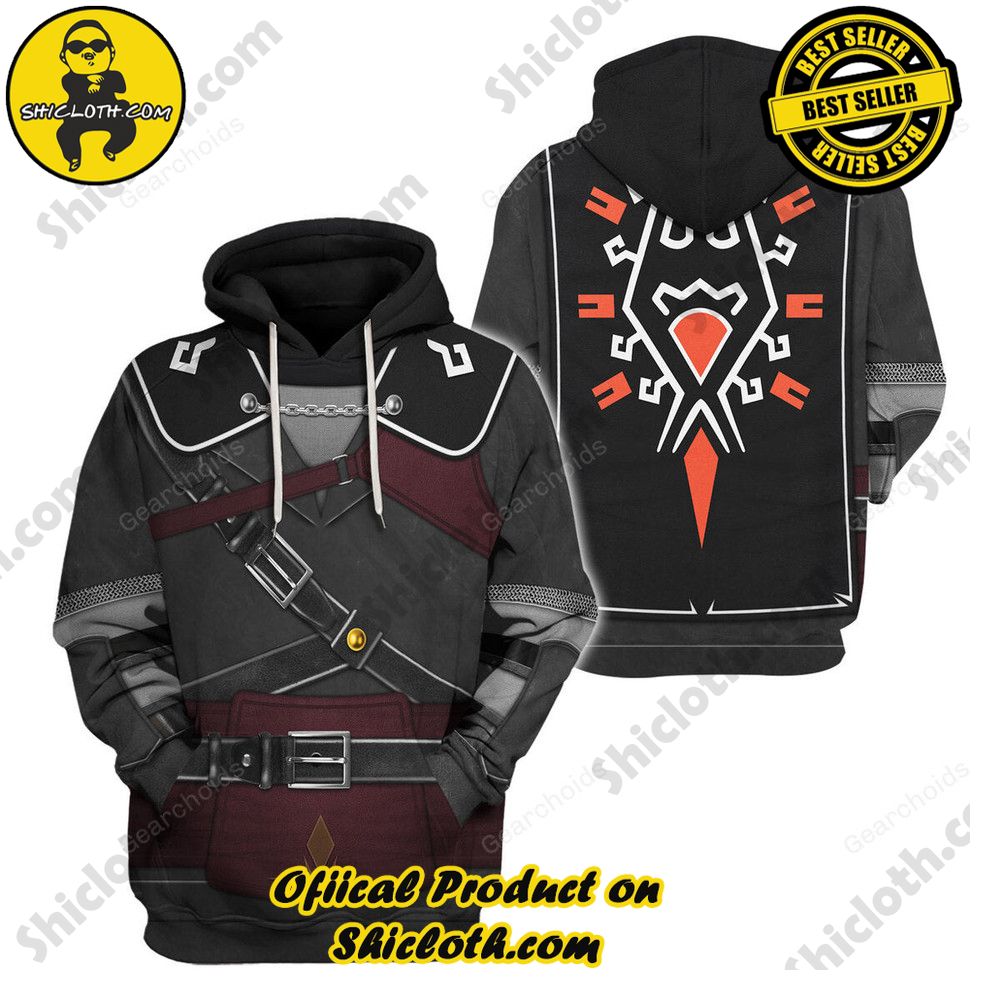 The Legendary Style: Unveiling the Allure of Shiclothshop's 'The Legend of Zelda' Outfit Costume Collection 21 Tears Of The Kingdom Dark Link Attire Cosplay Custom Apparel