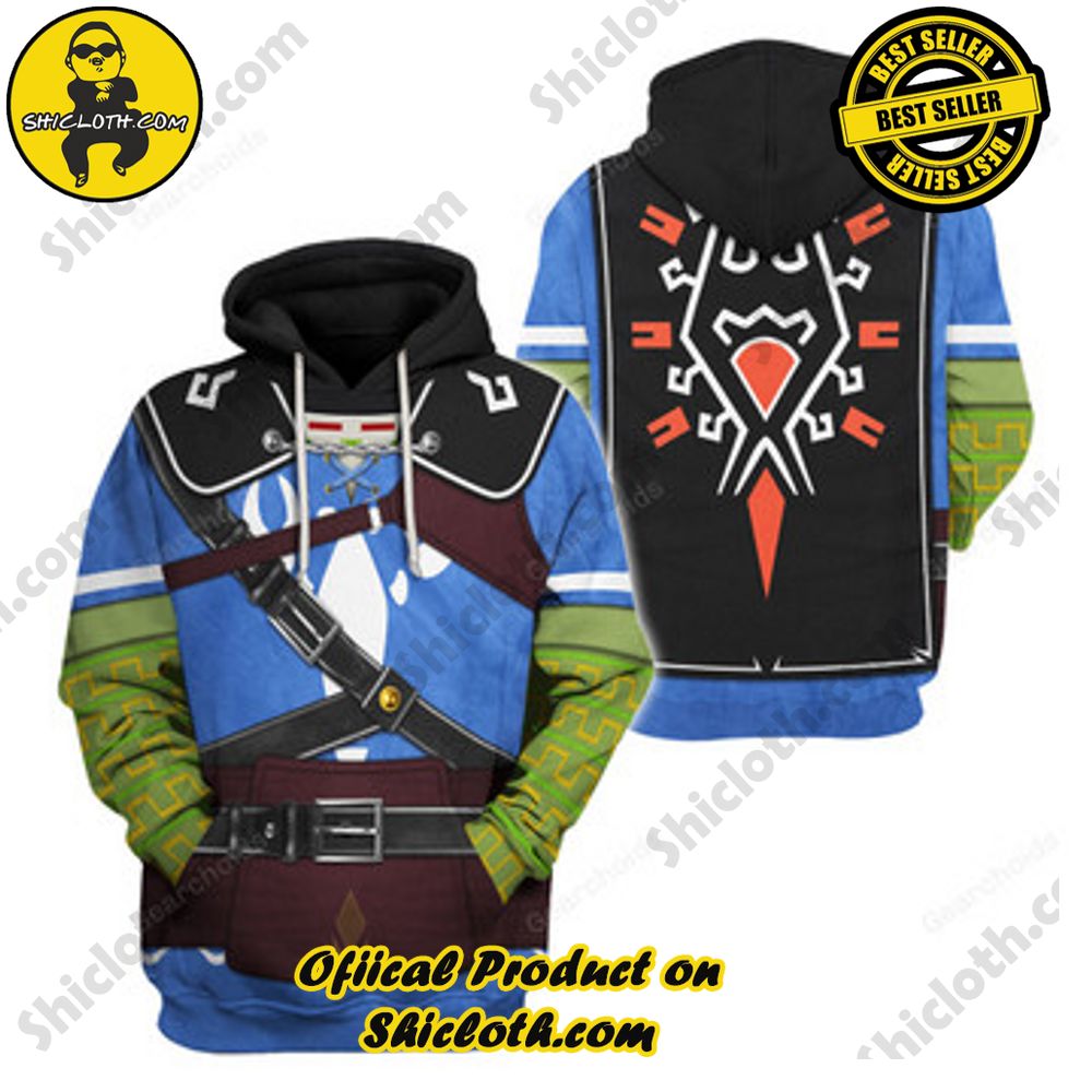 Limited Edition Shiclothshop's Legend of Zelda Outfit Costume Affordable and High-Quality 19 Tears Of The Kingdom Hero's Clothes - Wind Waker Unisex Hoodie Sweatshirt T-shirt Sweatpants Cosplay