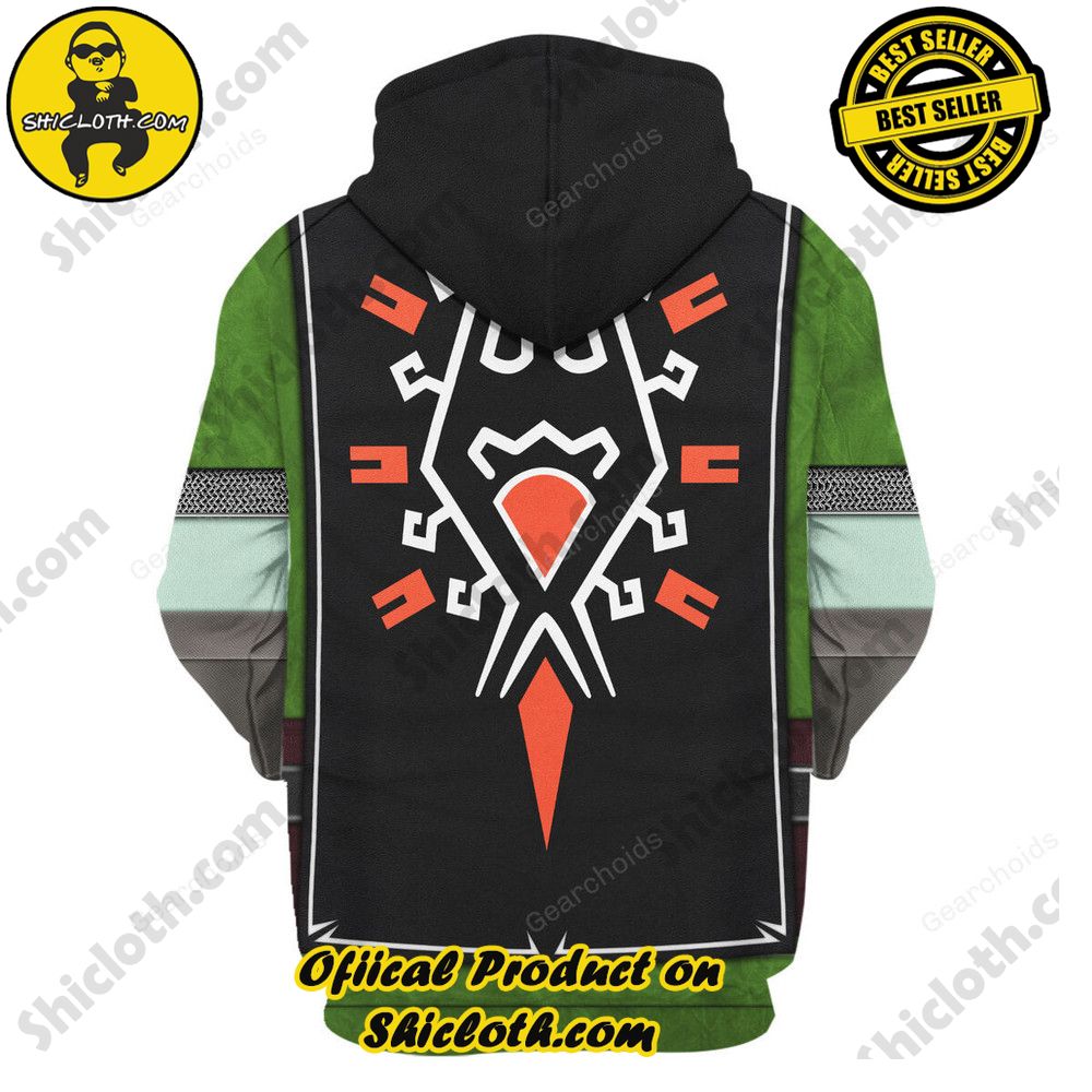 tears of the kingdom knights of skyloft green unisex hoodie sweatshirt t shirt sweatpants cosplay 2