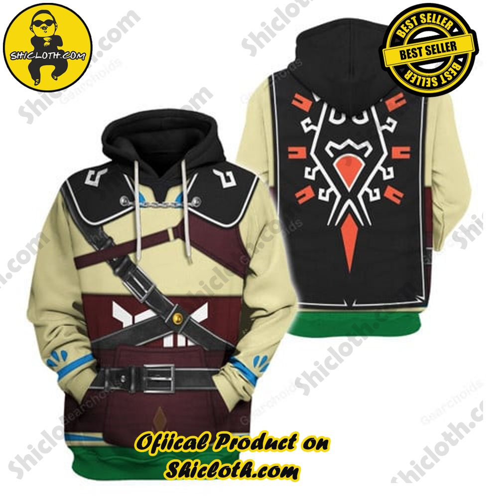 Limited Edition Shiclothshop's Legend of Zelda Outfit Costume Affordable and High-Quality 21 Tears Of The Kingdom Skyloft Uniform - Skyward Sword Unisex Hoodie Sweatshirt T-shirt Sweatpants Cosplay