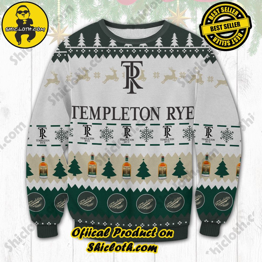 Hot Trending Unveiling Festive Delight: Shiclothshop's Unique Collection of Ugly Christmas Sweaters 39 Templeton Rye Ugly Christmas Sweater