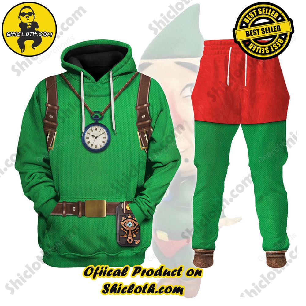 Unveiling the Allure of Shiclothshop's 'The Legend of Zelda' Outfit Costume Collection 24 Tingle Attire Unisex Hoodie Sweatshirt T-shirt Sweatpants Cosplay