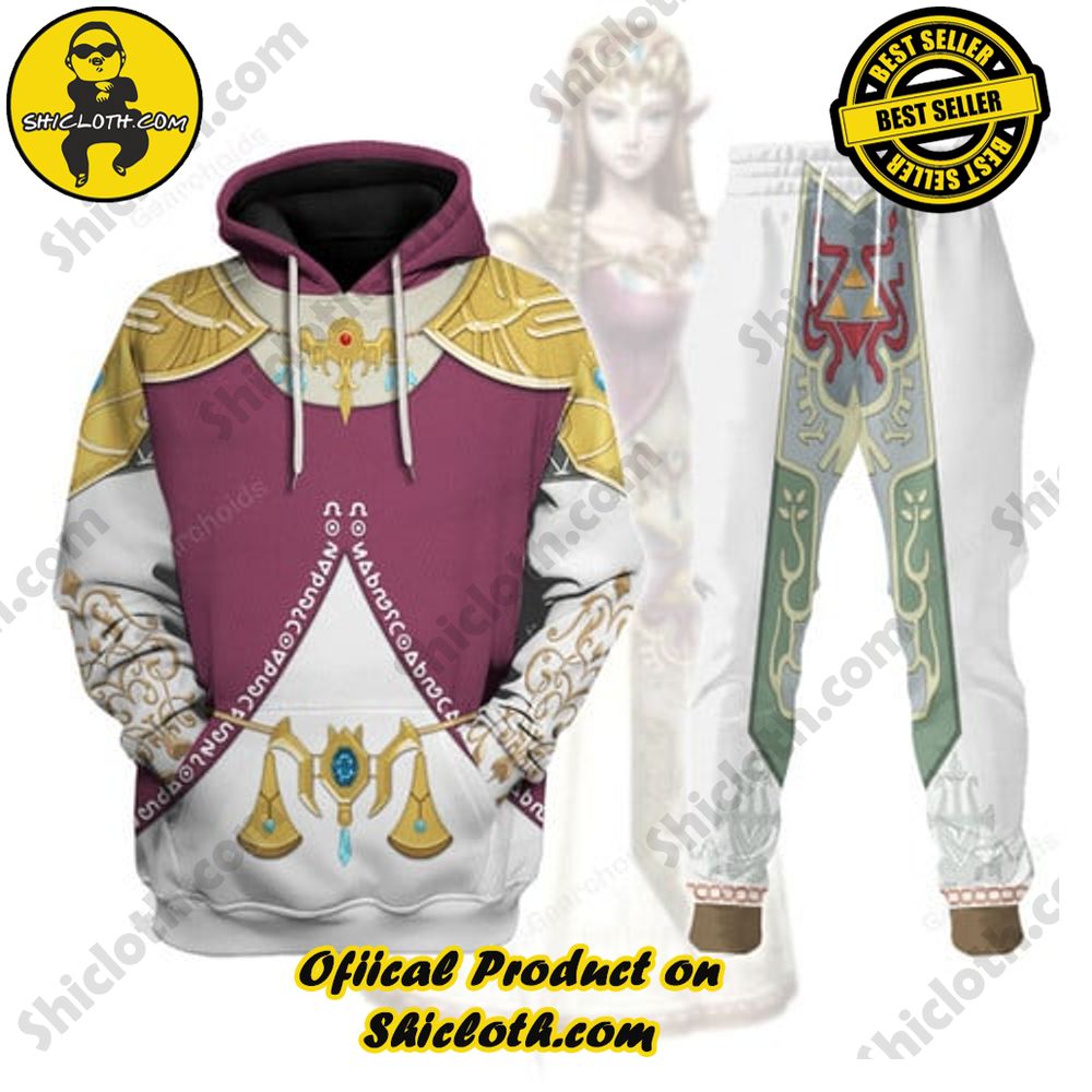 Limited Edition Shiclothshop's Legend of Zelda Outfit Costume Affordable and High-Quality 22 Twilight Princess Attire Unisex Hoodie Sweatshirt T-shirt Sweatpants Cosplay