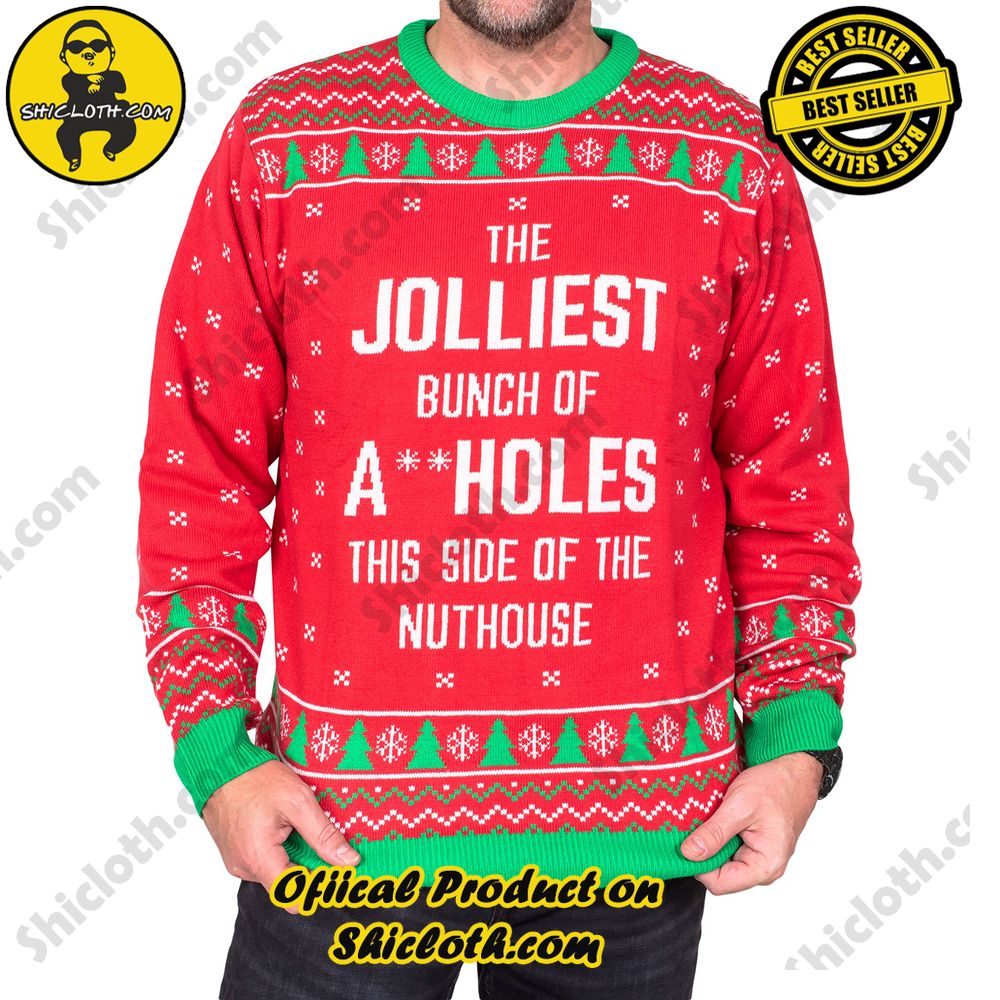 Exploring Shiclothshop and Their Sweater Collection 32 Vacation Movie The Jolliest Bunch Red Ugly Christmas Sweater