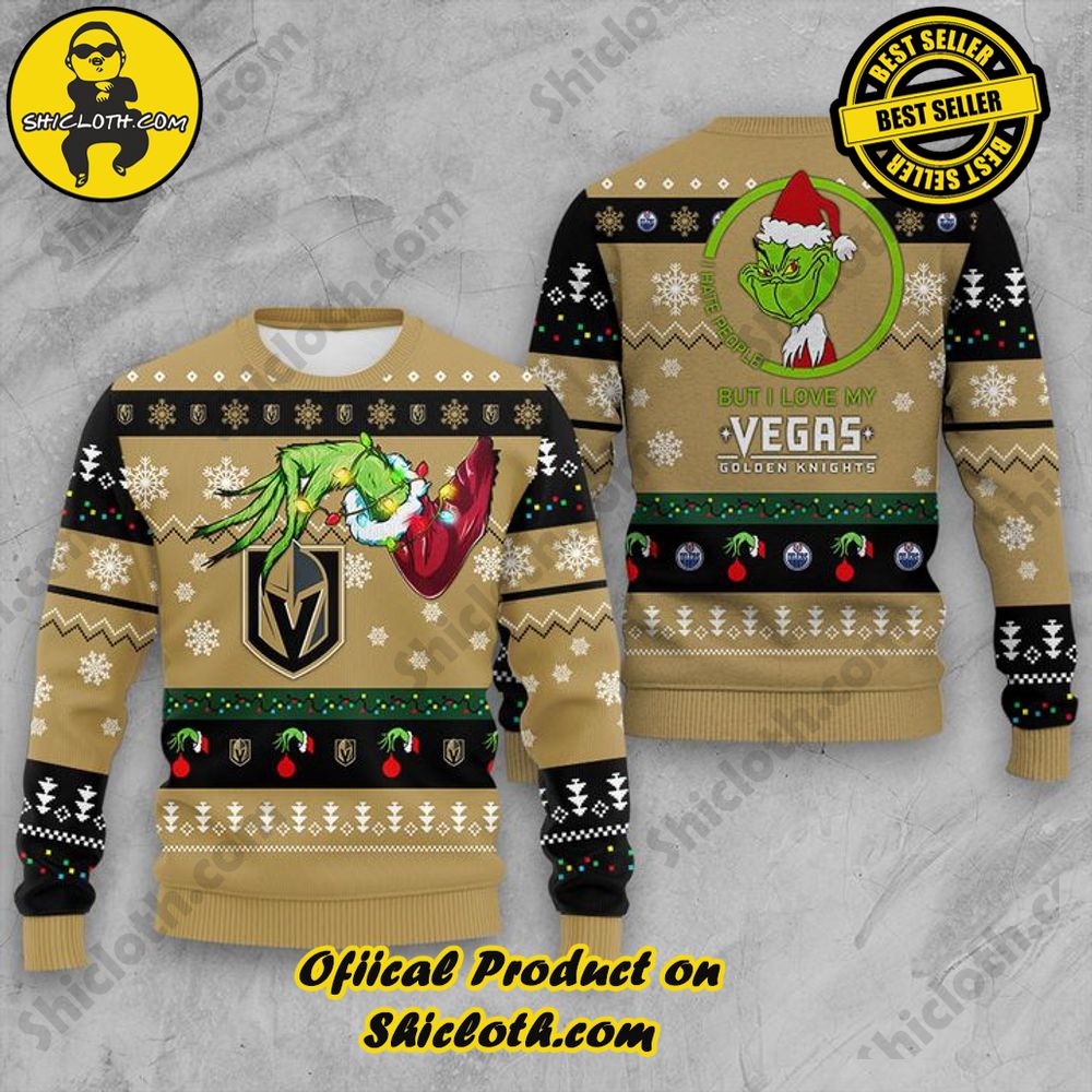 Best Seller Shiclothshop's Unique Collection of Ugly Christmas Sweaters 49 Vegas Grink Christmas Ugly Sweater